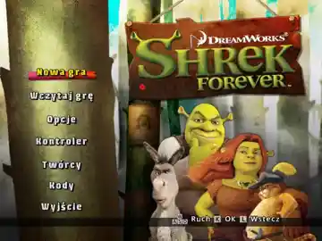 Shrek Forever After (USA) screen shot title